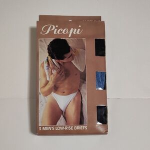 Men's Fashion String Bikini Brief Underwear 3 Pack Size 40-42